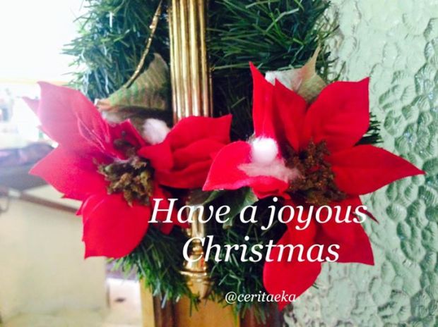 Have a joyous Christmas